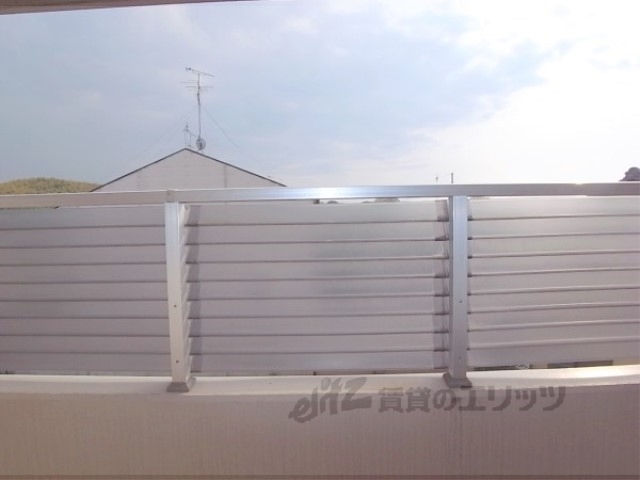 眺望　１階ですが、高台にあります。