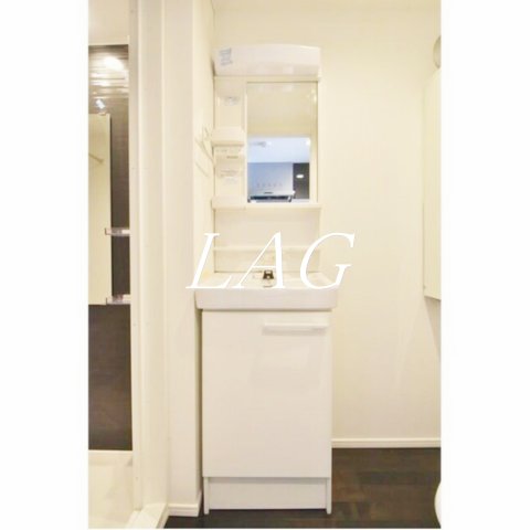 洗面設備　洗面台です。