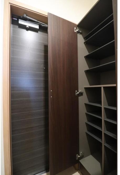 玄関　大容量のシューズボックス付き♪