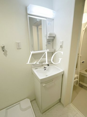 洗面設備　洗面台です。