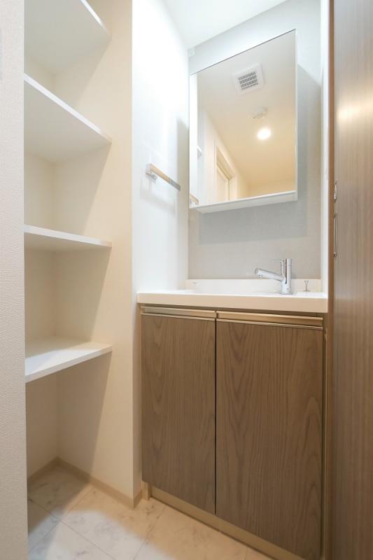 洗面設備　洗面所です。