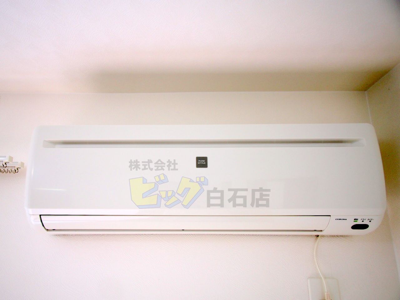 その他設備　夏も快適なエアコン完備しています♪