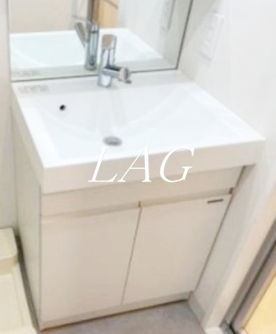 洗面設備　洗面台です。