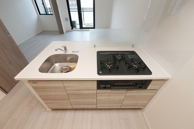 キッチン　キッチンでお料理をお楽しみください