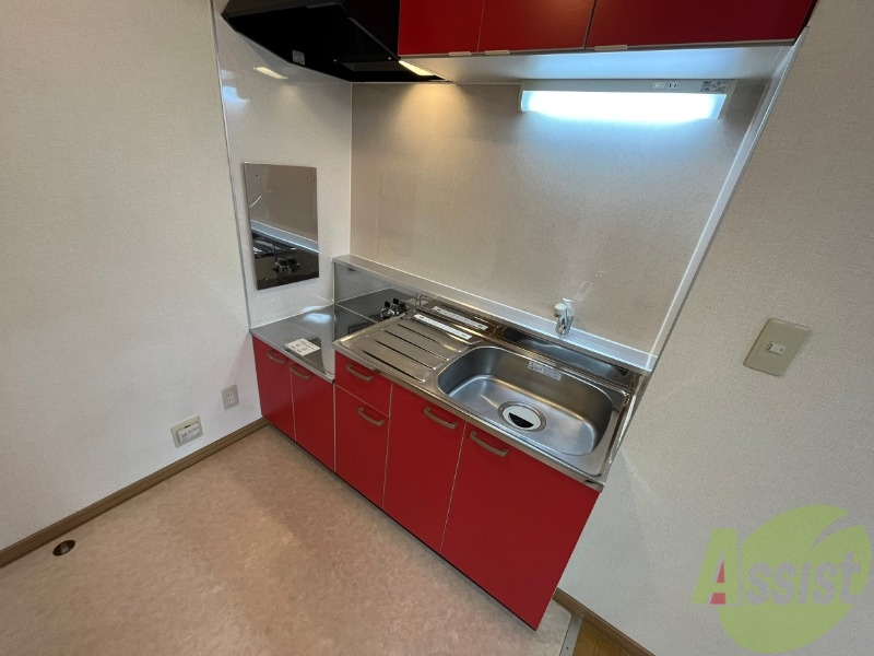 キッチン　キッチンはスペースも広々していて使いやすそうですよ！