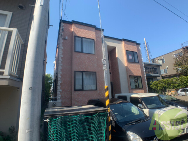 建物外観　札幌市北区北２７条西「アプローズ１番館」