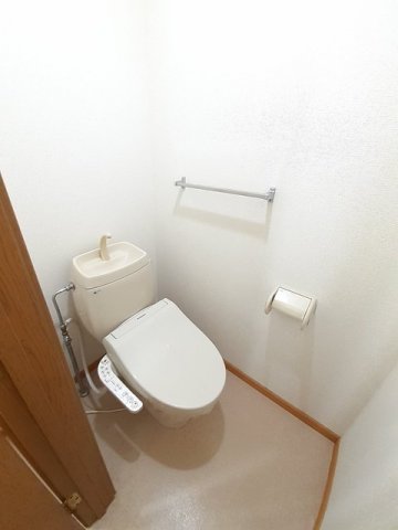トイレ　ゆったりとした空間のトイレです