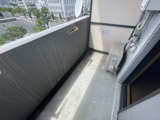 バルコニー　※別部屋の写真です