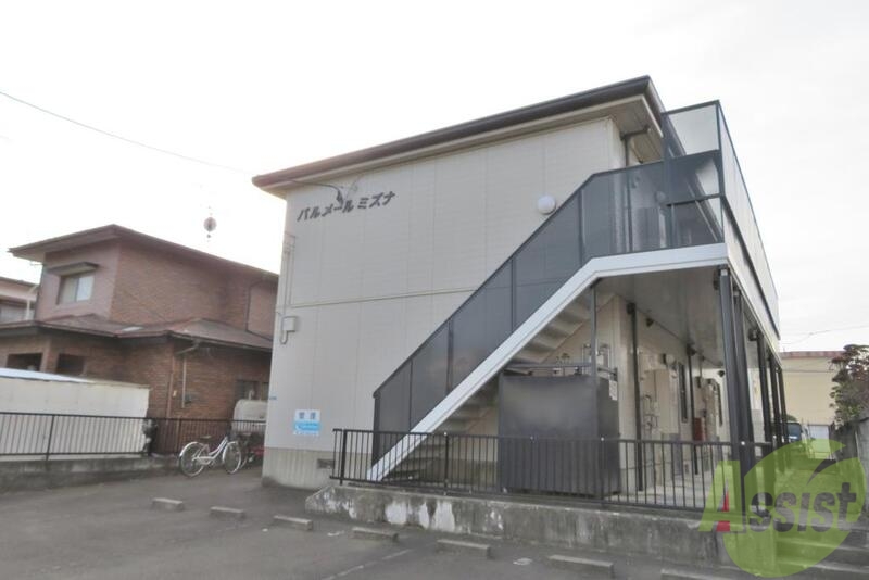 建物外観　仙台市若林区沖野「パルメールミズナ」