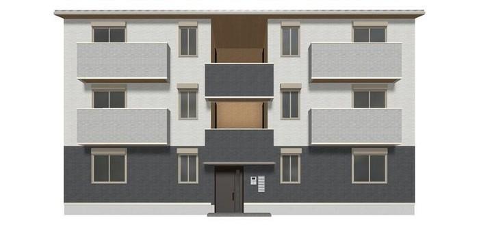 建物外観　※外観パース