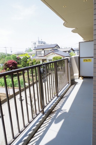 バルコニー　別の部屋の写真です