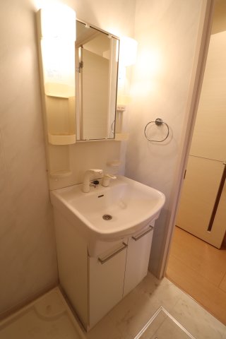 洗面設備　反転タイプの写真になります