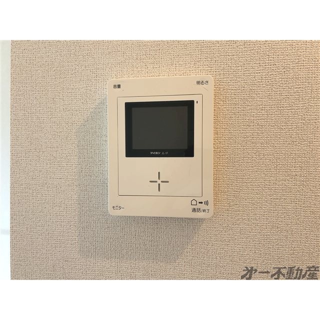 セキュリティ　モニター付きインターホン