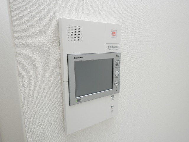 セキュリティ　モニター付きインターホンです