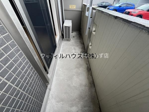 バルコニー　日当たり良好！