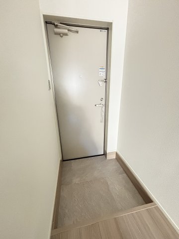 玄関　明るい玄関です