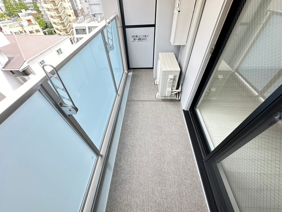 バルコニー　※別部屋の写真です