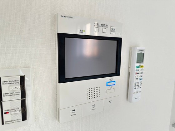 セキュリティ　※別部屋の写真です