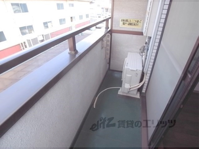 バルコニー　北向きのベランダです。