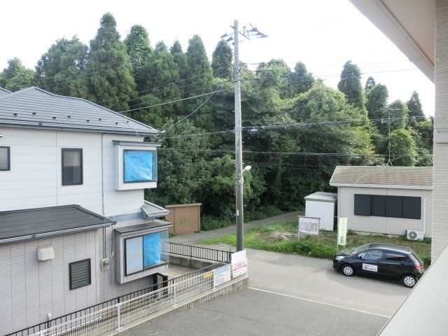 眺望　バルコニーからの景色です。