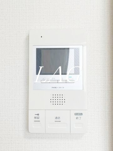 セキュリティ　モニター付きインターホンです。