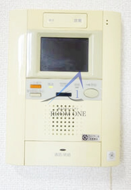 セキュリティ　モニター付きインターホンです。