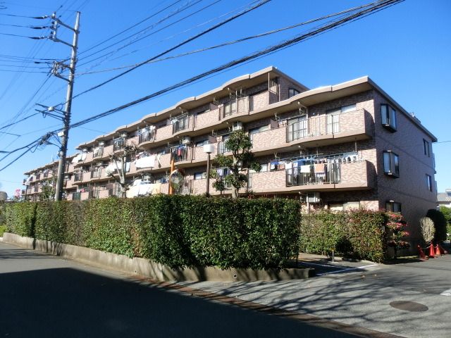 建物外観　経済的な都市ガス・インターネット使用料不要です