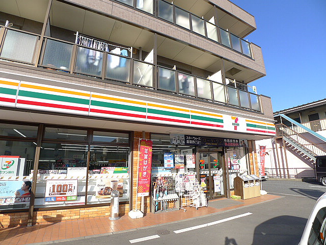 コンビニ　セブンイレブン 蒲生旭町店（コンビニ）まで75m