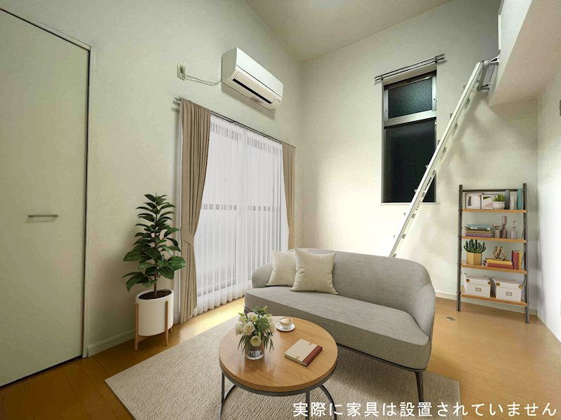 居室・リビング　家具家電はイメージです。