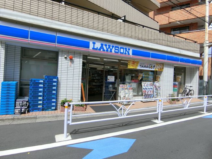 コンビニ　ローソン千駄ヶ谷一丁目店（コンビニ）まで100m