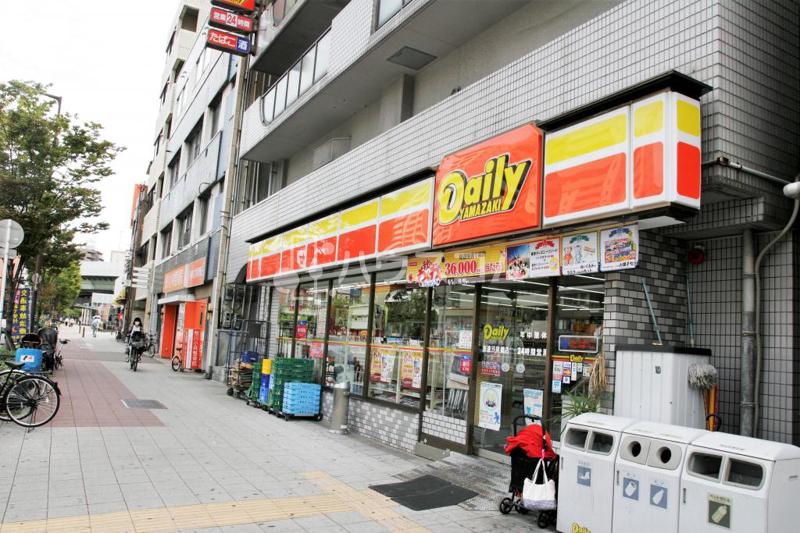 コンビニ　デイリーヤマザキ浪速汐見橋店（コンビニ）まで245m