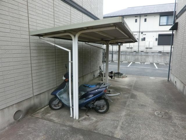 その他共有部分　駐輪場も用意しています。