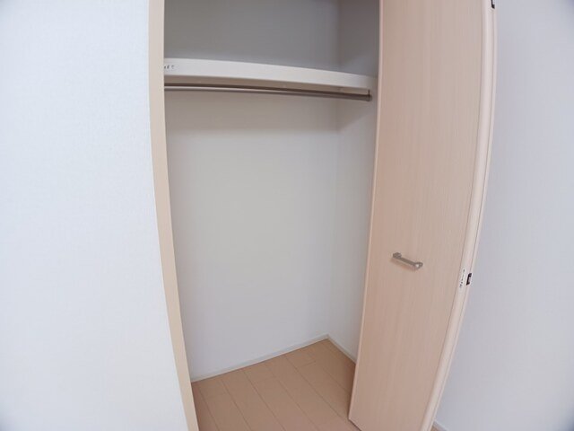 収納　たっぷりとした収納スペースです