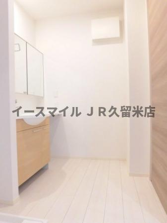 洗面設備　洗面所です