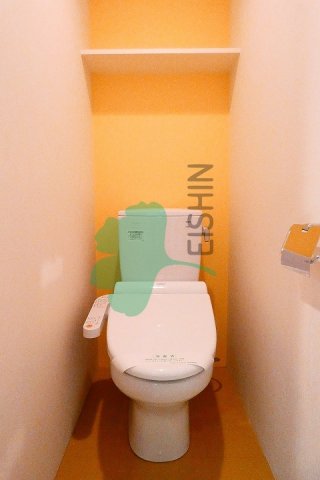 トイレ　清潔感のあるトイレです。