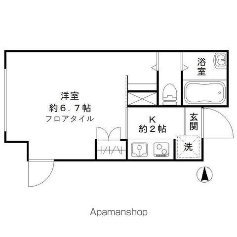 東京メトロ南北線 東大前駅 徒歩6分 5階建 築36年の間取り写真