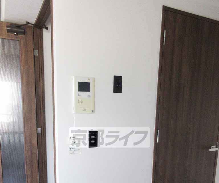 セキュリティ　モニター付きです・