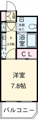 Bris登戸の間取り写真