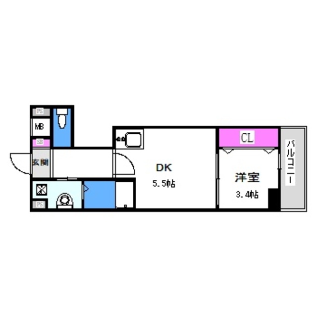 ARCA北畠公園の間取り写真