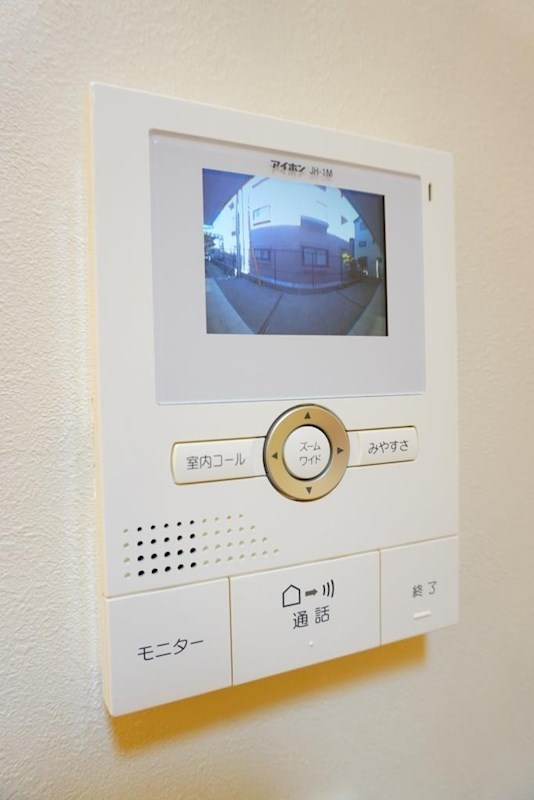 セキュリティ　来客時に便利なＴＶモニターホン