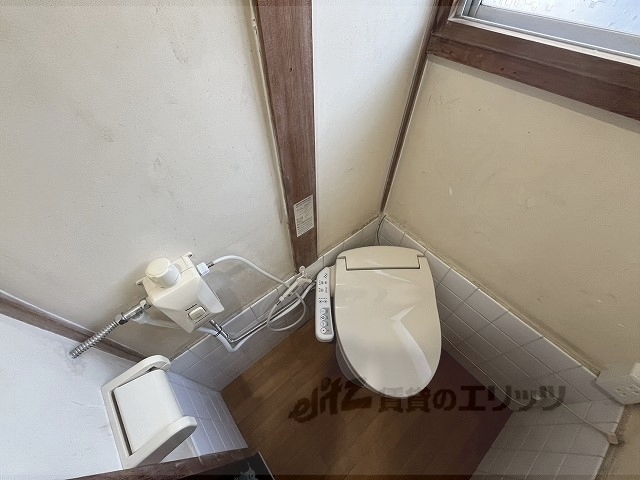 近鉄南大阪線 尺土駅 徒歩19分 2階建 築53年のトイレ写真