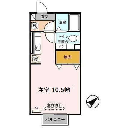 セジュールセードルBの間取り写真