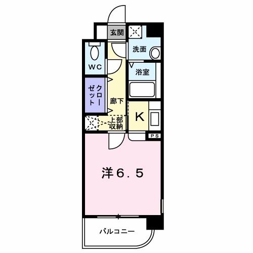 ホークシティ駅南の間取り写真