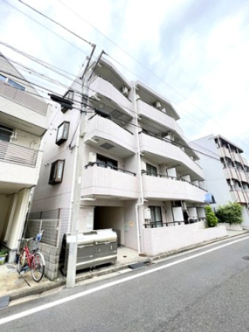 建物外観　シンプルで落ち着いたデザインの外観です