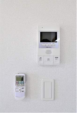 セキュリティ　急な来客時も安心ですね