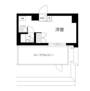 東京メトロ日比谷線 三ノ輪駅 徒歩11分 8階建 築37年の間取り写真