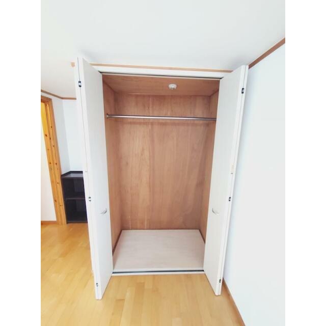 収納　クローゼット完備。