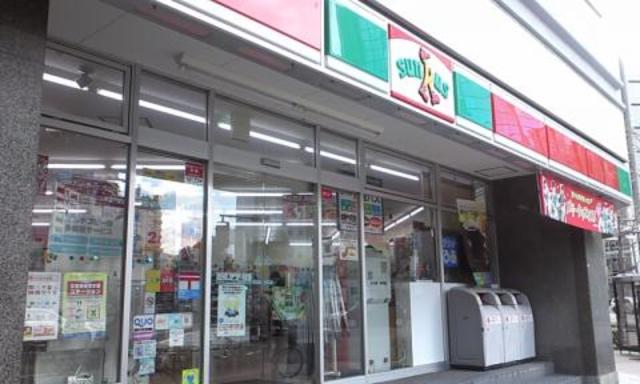 コンビニ　サンクス江戸堀1丁目店（コンビニ）まで475m