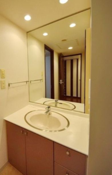 洗面設備　別タイプ部屋　参考写真です