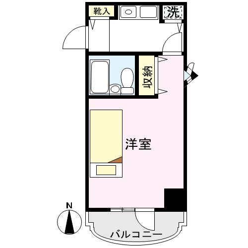 クイーンズアカデミアの間取り写真